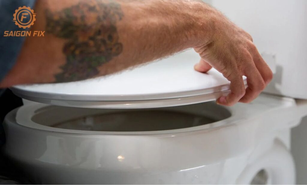 Cách lắp nắp bồn cầu