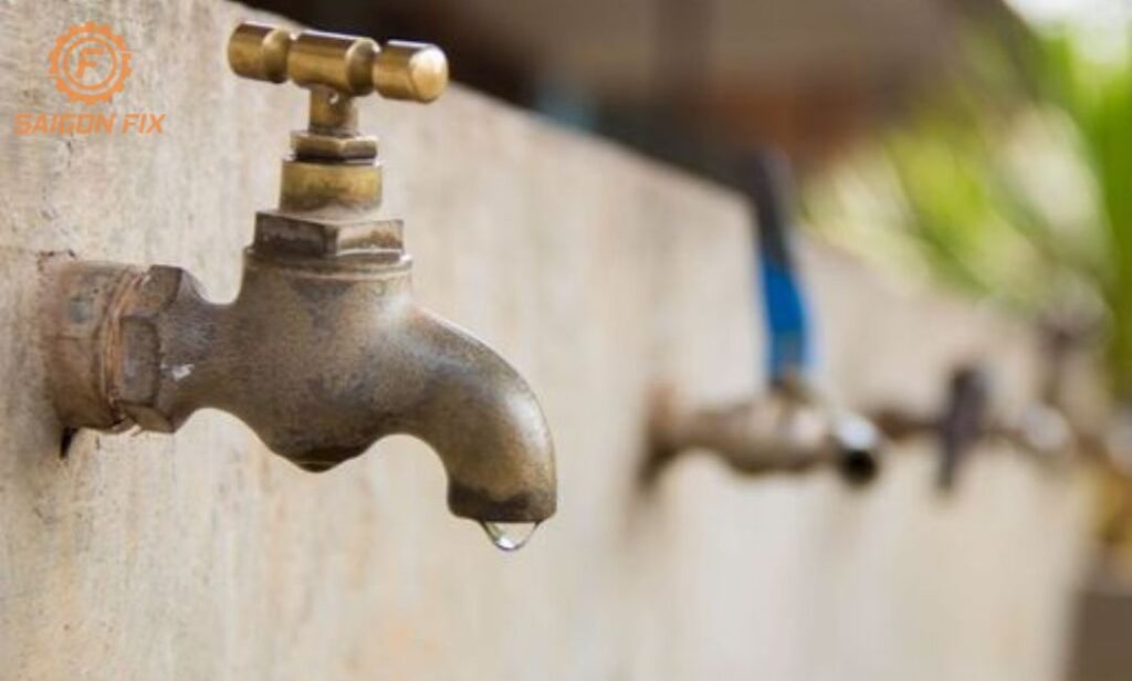 cách sửa van khóa nước bằng đồng