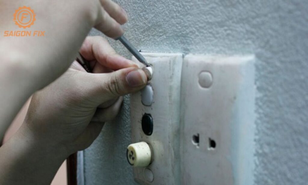 hướng dẫn sửa công tắc điện bị hư, bị nóng chảy