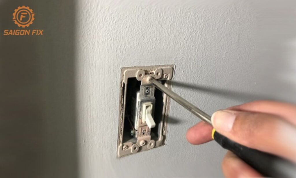 hướng dẫn sửa công tắc điện bị hư, bị nóng chảy