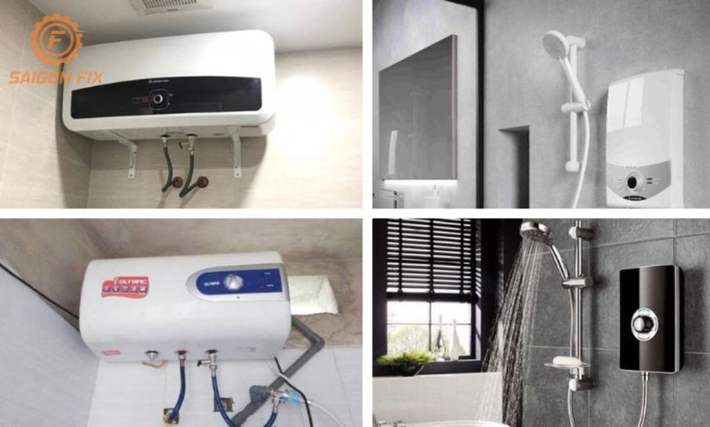 Nên mua máy nước nóng trực tiếp hay gián tiếp?