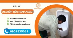 Sửa bồn tiểu nam caesar