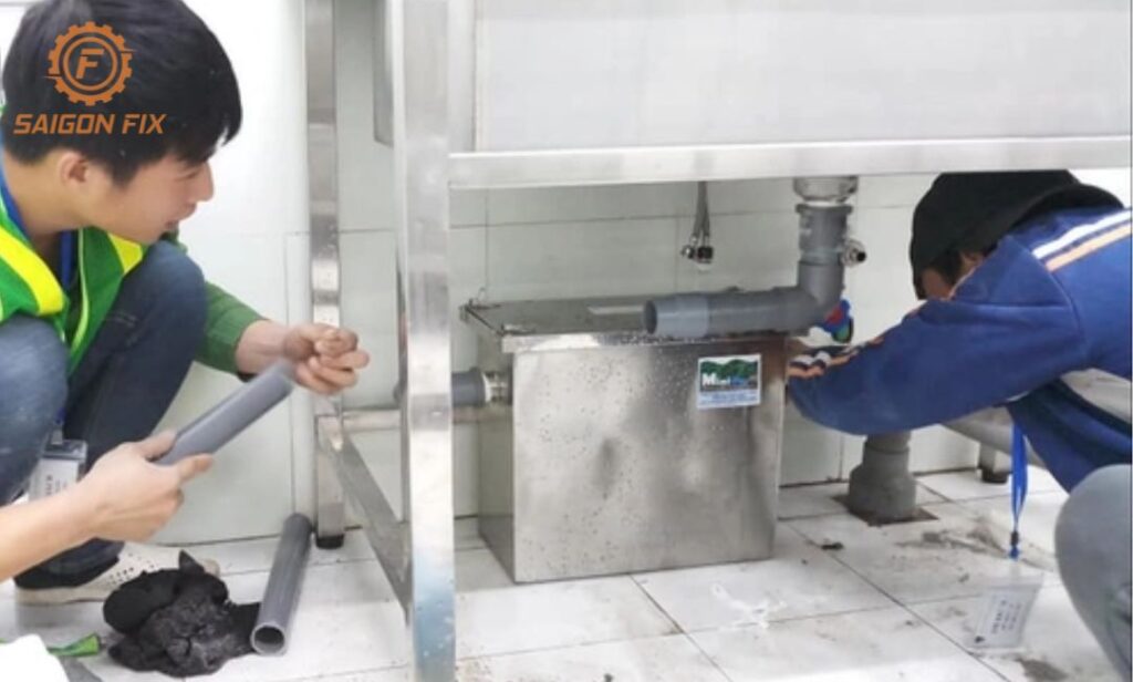 sửa máy lọc tách mỡ nhà bếp