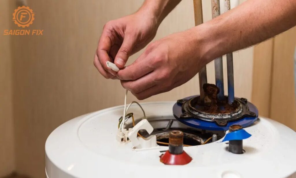 Cách đấu dây điện máy nước nóng trực tiếp
