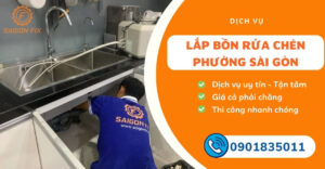 lắp bồn rửa chén phường Sài Gòn