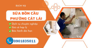 sửa bồn cầu phường Cát Lái