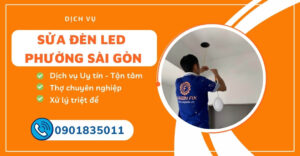 sửa đèn led phường Sài Gòn