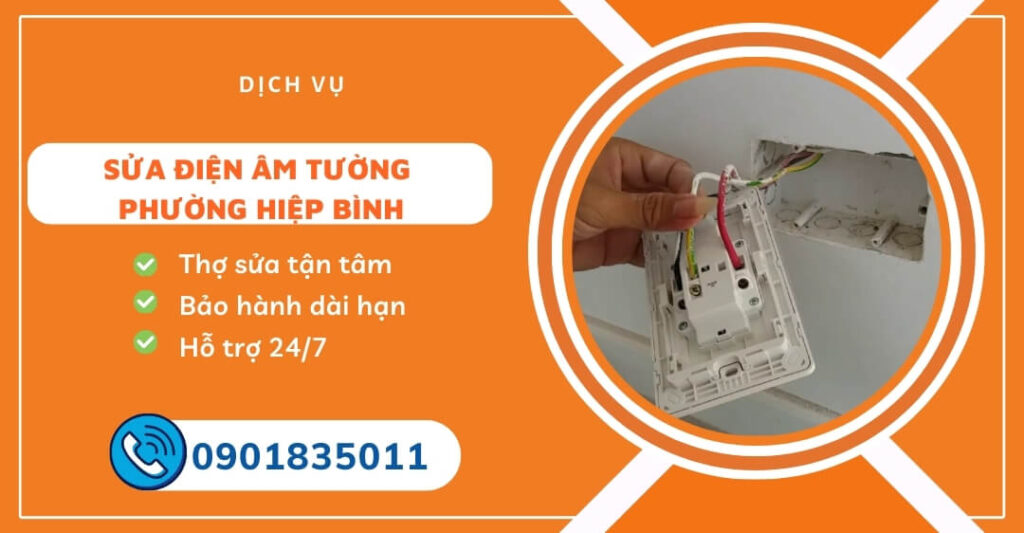 sửa điện âm tường phường Hiệp Bình