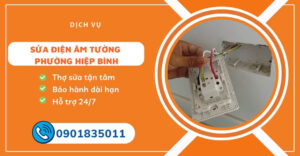 sửa điện âm tường phường Hiệp Bình