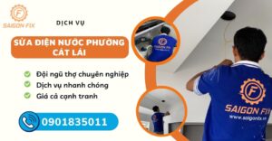 sửa điện nước phường Cát Lái