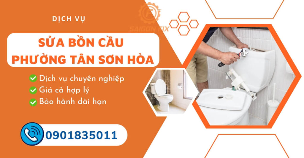 sửa bồn cầu phường Tân Sơn Hòa