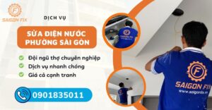 sửa điện nước phường Sài Gònsửa điện nước phường Sài Gòn