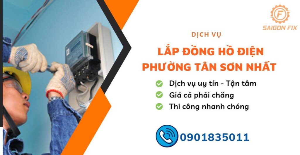 lắp đồng hồ điện phường Tân Sơn Nhất