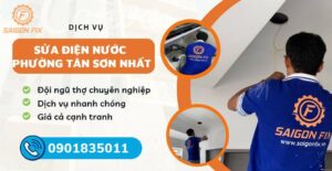 sửa điện nước phường Tân Sơn Nhất